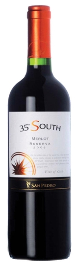 Picture of 35 SOUTH WINE MERLOT 75CL